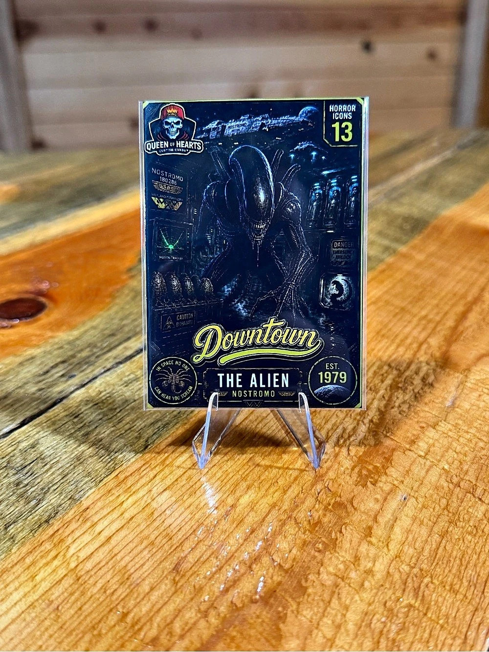 The Alien Nostromo Custom Horror Card